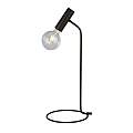 Lampada Da Scrivania Industrial-Nordico Dulwich Acciaio Nero 1 Luce E27 EU35721-1BK