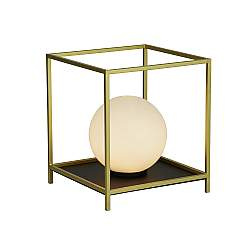 Abatjour Contemporaneo Bloccare Acciaio Nero Vetro Oro 1 Luce G9 Abatjour Contemporaneo Bloccare Acciaio Nero Vetro Oro 1 Luce G9