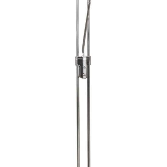 Piantana Contemporaneo Mother Child Acciaio Cromo Vetro Led 15,41W 3000K EU5430CC