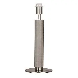 Lampada Scrivania Contemporanea Londra Acciaio Argento Senza Paralume 1 Luce E27