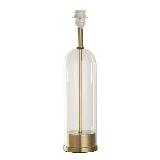 Lampada Da Scrivania Contemporanea Oxford Acciaio Ottone Vetro 1 Luce E27 EU81711PB