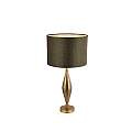 Lampada Da Scrivania Contemporanea Rye Ottone 1 Luce E27 Senza Paralume EU84631AB