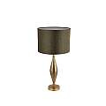 Lampada Da Scrivania Contemporanea Rye Ottone 1 Luce E27 Senza Paralume EU84631AB