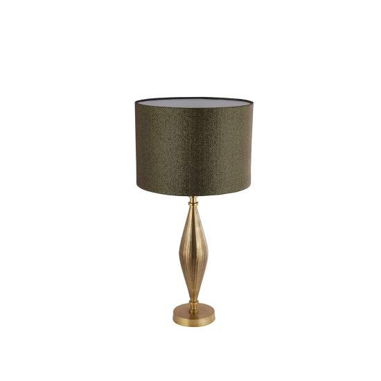 Lampada Da Scrivania Contemporanea Rye Ottone 1 Luce E27 Senza Paralume EU84631AB
