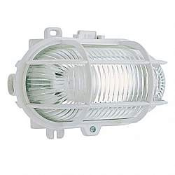 Applique Da Esterno Moderna Alone Termoplastica E Vetro Bianco 1 Luce E27 Applique Da Esterno Moderna Alone Termoplastica E Vetro Bianco 1 Luce E27