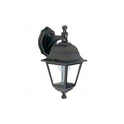 Applique In Basso Piccola Esterno Nano Alluminio E Vetro Nero 1 Luce E27 Applique In Basso Piccola Esterno Nano Alluminio E Vetro Nero 1 Luce E27