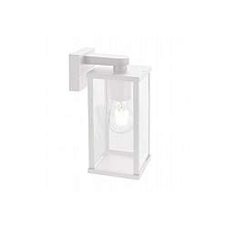 Applique Da Esterno Contemporanea Aurea Alluminio E Vetro Bianco 1 Luce E27 Applique Da Esterno Contemporanea Aurea Alluminio E Vetro Bianco 1 Luce E27