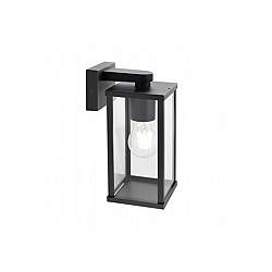Applique Da Esterno Contemporanea Aurea Alluminio E Vetro Nero 1 Luce E27 Applique Da Esterno Contemporanea Aurea Alluminio E Vetro Nero 1 Luce E27
