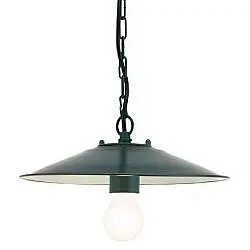 Sospensione Piccola Da Esterno Contemporanea Antique Alluminio Grigio 1 Luce E27