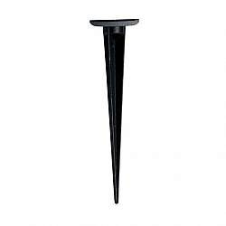 Picchetto Di Supporto Da Esterno Moderno Alluminio Nero H16,8Cm Picchetto Di Supporto Da Esterno Moderno Alluminio Nero H16,8Cm