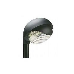 Testa Palo Da Esterno Residence In Termoplastico Nero E Vetro Tondo Residence Testa Palo Da Esterno Residence In Termoplastico Nero E Vetro Tondo Residence