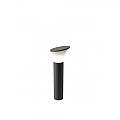 Paletto Basso Moderno Belen Alluminio Grafite 1 Luce E27 557/16
