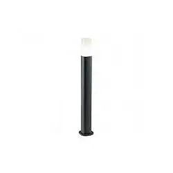 Palo Basso Da Esterno H70Cm Stem Alluminio E Materie Plastiche Grigio 1 Luce E27