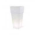Piantana Da Esterno Moderna Lounge Termoplastica E Porcellana Bianco 1 Luce E27 692/02