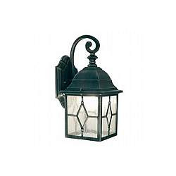 Applique Esterno Contemporanea Rice Alluminio E Vetro Nero E Argento 1 Luce E27 Applique Esterno Contemporanea Rice Alluminio E Vetro Nero E Argento 1 Luce E27