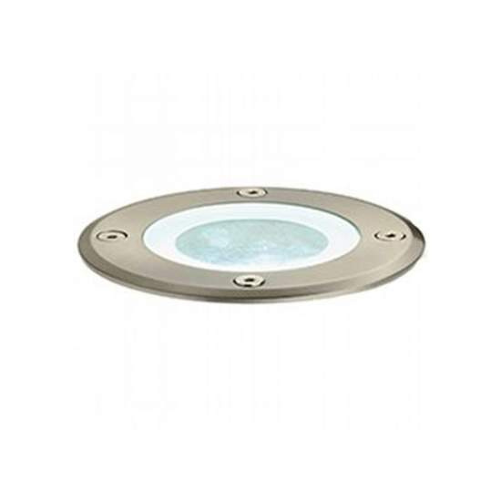 Segnapasso Da Esterno Moderno Route Alluminio E Vetro Cromo 1 Luce Gu10 828/09
