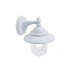 Applique Da Esterno Contemp. Rondo' Alluminio E Termoplastica Bianco 1 Luce E27 Applique Da Esterno Contemp. Rondo' Alluminio E Termoplastica Bianco 1 Luce E27