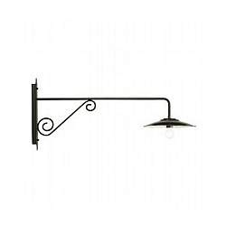 Applique Lunga Grande Esterno Antique Alluminio E Porcellana Grigio 1 Luce E27 Applique Lunga Grande Esterno Antique Alluminio E Porcellana Grigio 1 Luce E27