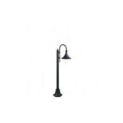 Palo Basso Da Esterno H135Cm Lampara Alluminio E Termoplastica Nero 1 Luce E27 Palo Basso Da Esterno H135Cm Lampara Alluminio E Termoplastica Nero 1 Luce E27