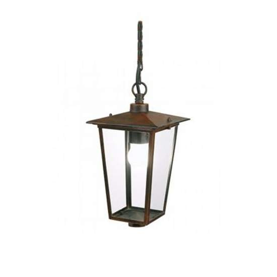 Sospensione Contemporanea Ribot Alluminio Ruggine 1 Luce E27 942/11