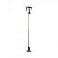 Lampione Contemporaneo Ribot Alluminio Nero 1 Luce E27 | Sovil