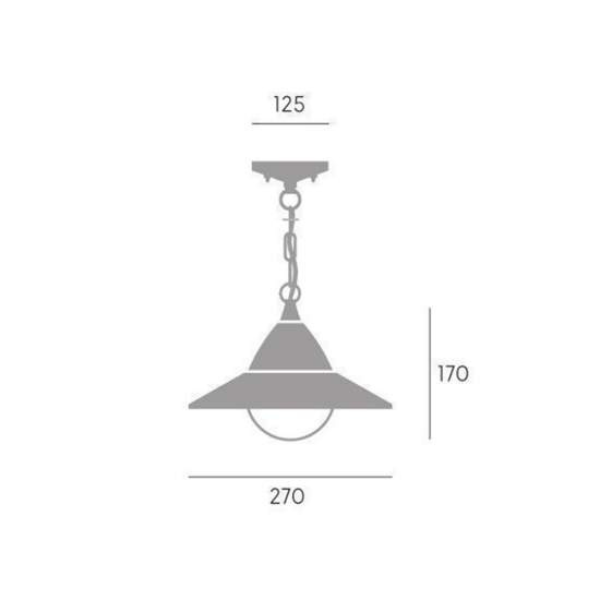 Sospensione Contemporanea Yukon Alluminio Metallo Grafite 20W Led Cct3 97783/16