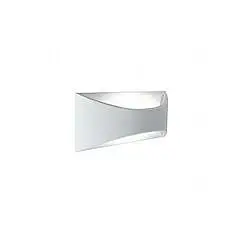 Applique Da Esterno Moderna Moon Alluminio E Termoplastica Bianco Led 6W 3000K