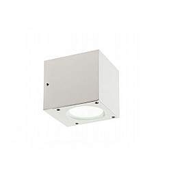 Applique Da Esterno Moderna Lula Alluminio E Vetro Bianco Led 6+6W 3000K Applique Da Esterno Moderna Lula Alluminio E Vetro Bianco Led 6+6W 3000K