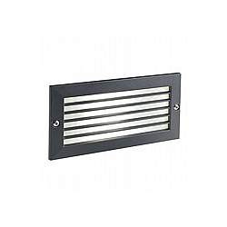Segnapasso Esterno Incasso Chiuso Escape Alluminio E Vetro Nero Led 10W 3000K Segnapasso Esterno Incasso Chiuso Escape Alluminio E Vetro Nero Led 10W 3000K