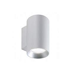 Applique Da Esterno Moderna Show Alluminio E Vetro Bianco Led 20+20W 3000K Applique Da Esterno Moderna Show Alluminio E Vetro Bianco Led 20+20W 3000K