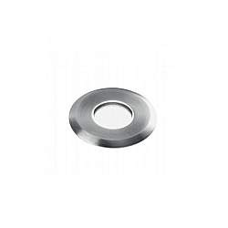 Segnapasso Da Esterno Moderno D5Cm Hangar Alluminio E Cromo Led 2,5W 4000K Segnapasso Da Esterno Moderno D5Cm Hangar Alluminio E Cromo Led 2,5W 4000K