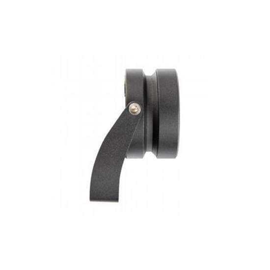 Faretto Orientabile Da Esterno Moderno Piano Alluminio E Nero Led 20W 4000K 99087/06