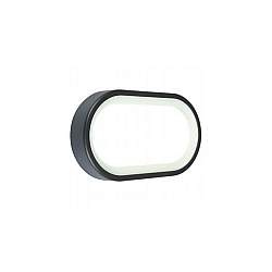 Plafoniera Esterno Moderna Orion Alluminio E Termoplastica Grigio Led 18W 4000K