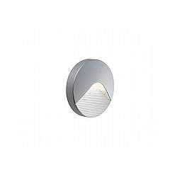 Segnapasso Da Esterno Moderno Club Termoplastica Grigio Led 2,2W 4000K Segnapasso Da Esterno Moderno Club Termoplastica Grigio Led 2,2W 4000K