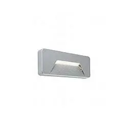 Applique Da Esterno Moderna Trend Materie Platiche E Grigio Led 3W 4000K
