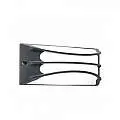 Applique Da Esterno Contemp. Bra Alluminio E Termoplastica Grigio Led 10W 4000K 99144/16
