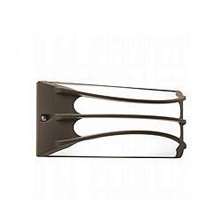 Applique Da Esterno Contemp. Bra Alluminio E Termoplastica Caffè Led 10W 4000K Applique Da Esterno Contemp. Bra Alluminio E Termoplastica Caffè Led 10W 4000K