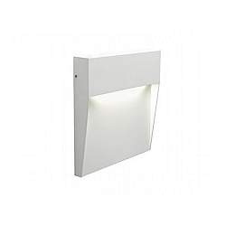 Applique Da Esterno Geo Square Alluminio E Termoplastica Bianco Led 6W 4000K Applique Da Esterno Geo Square Alluminio E Termoplastica Bianco Led 6W 4000K