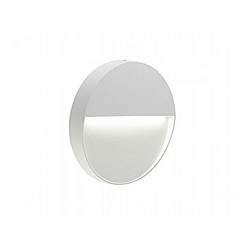Applique Da Esterno Geo Round Alluminio E Termoplastica Bianco Led 3W 4000K Applique Da Esterno Geo Round Alluminio E Termoplastica Bianco Led 3W 4000K