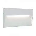 Segnapasso Rettangolare Moderno Geo Alluminio Bianco 6W Led 4000K 99158/02