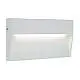 Segnapasso Rettangolare Moderno Geo Alluminio Bianco 6W Led 4000K