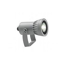 Faretto Orientabile Da Esterno Moderno Gun Color Alluminio E Vetro Led 6W 4000K Faretto Orientabile Da Esterno Moderno Gun Color Alluminio E Vetro Led 6W 4000K