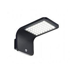 Applique Solare Moderna Street Alluminio E Termoplastica Nero Led 3W 4000K Applique Solare Moderna Street Alluminio E Termoplastica Nero Led 3W 4000K