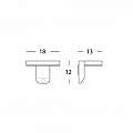 Applique Da Esterno Contemporanea Solare Termoplastica E Grigio Led 4,5W 4000K 99169/16