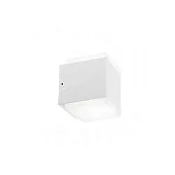 Applique Da Esterno Tango Alluminio E Termoplastica Bianco Led 7,2+7,2W 4000K