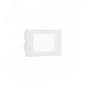Segnapasso Aperto Da Esterno Moderno Spina Alluminio E Vetro Bianco Led 3W 4000K 99190/02