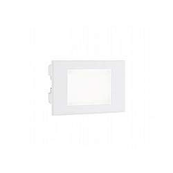 Segnapasso Aperto Da Esterno Moderno Spina Alluminio E Vetro Bianco Led 3W 4000K Segnapasso Aperto Da Esterno Moderno Spina Alluminio E Vetro Bianco Led 3W 4000K