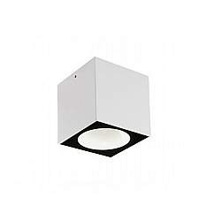Punto Luce Da Esterno Moderno Lula Alluminio E Vetro Bianco Led 6W 4000K Punto Luce Da Esterno Moderno Lula Alluminio E Vetro Bianco Led 6W 4000K