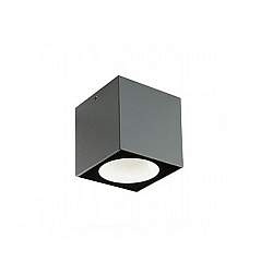 Punto Luce Da Esterno Moderno Lula Alluminio E Vetro Grigio Led 6W 4000K Punto Luce Da Esterno Moderno Lula Alluminio E Vetro Grigio Led 6W 4000K