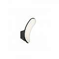 Applique Esterno Moderna Virgola Alluminio E Termoplastica Grigio Led 15W 4000K 99198/16